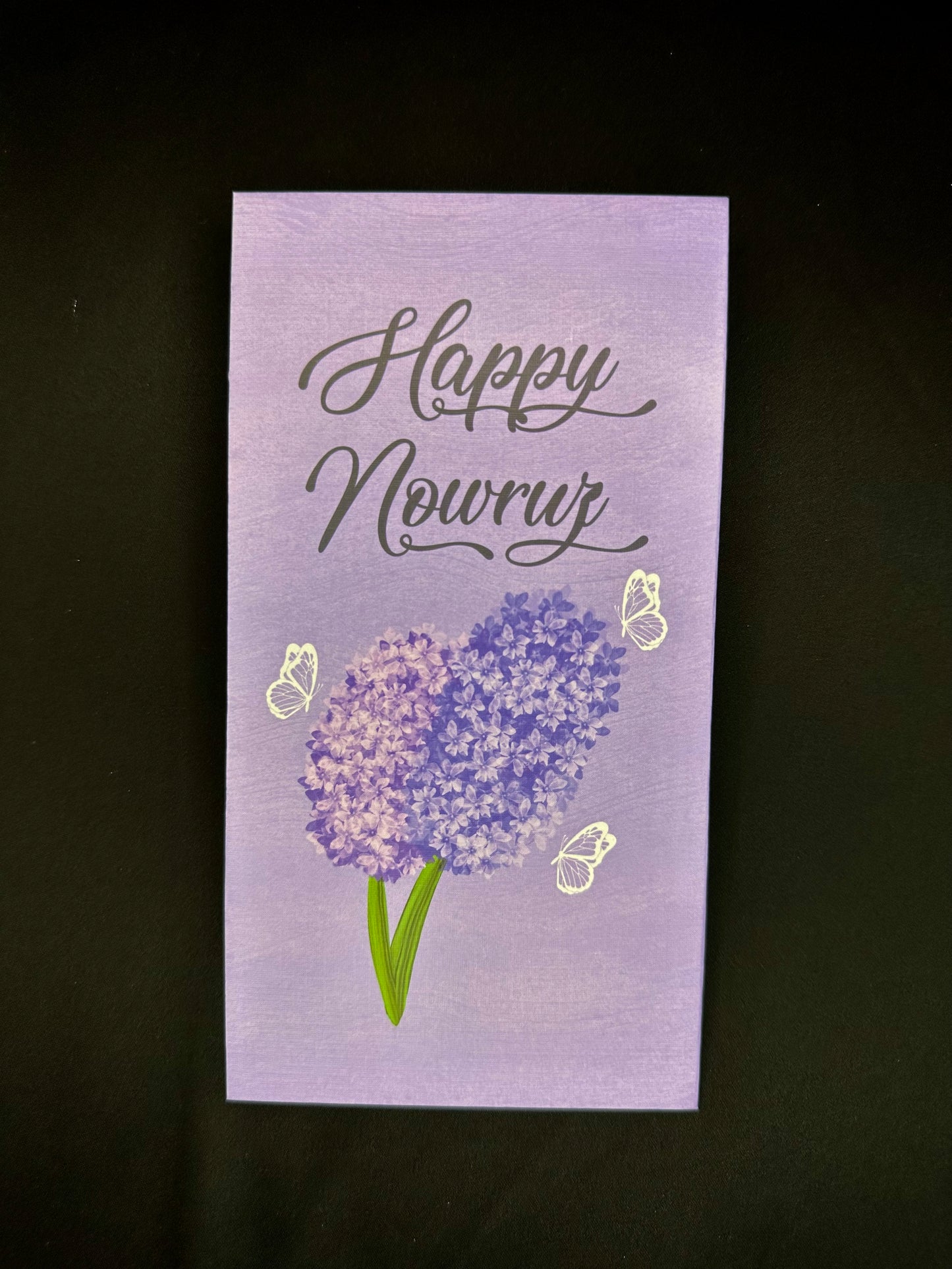 Nowruz Eidi envelope - Hyacinth