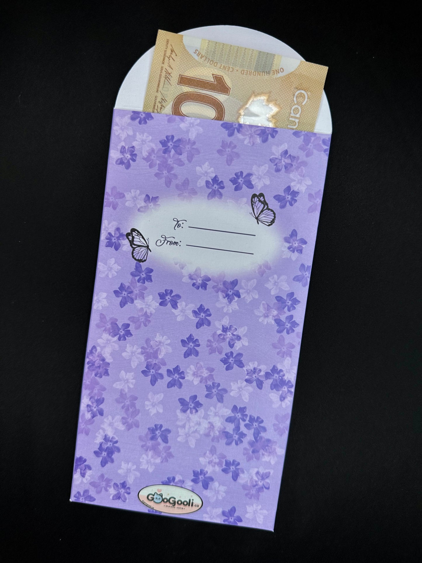 Nowruz Eidi envelope - Hyacinth